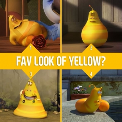 Yellow comes in all shapes and sizes. 
Which is your favorite?
–
매력부자 옐로우, 당신의 최애 픽은?☝
–
#chicken #rolypoly #pizza #donut #yellow #anime #comic #comics #animes #larva #TUBAn #매력부자 #옐로우 #픽미 #애니메이션 #짤 #캐릭터 #만화 #라바 #투바앤