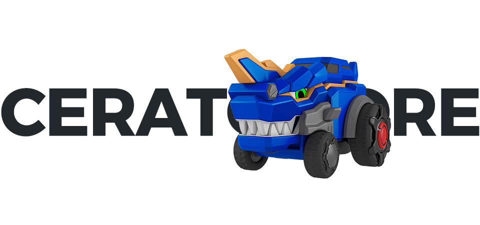 Dino Core Cerato Core Blue Action Toys Animation Character Robot Transform_VU 
